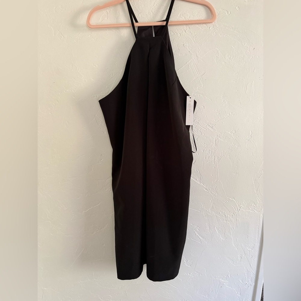 Trina Turk Black Dress Size Large NWT - Picture 2 of 10